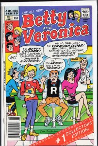 Betty and Veronica #1 (1987) Betty and Veronica
