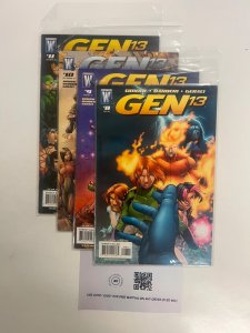 4 Gen 13 Wildstorm Comic Books # 8 9 10 11 37 JS27