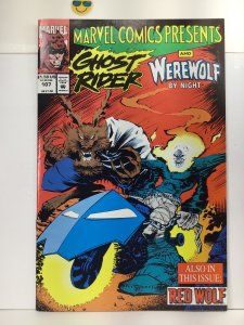 Marvel Comics Presents #107 Direct Edition (1992) NM.  Wolverine & Ghost Rider