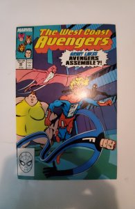West Coast Avengers #46 (1989) NM Marvel Comic Book J739
