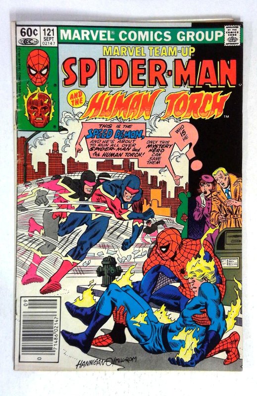 Marvel Team-Up #121 Speed Demon Hannigan Marvel (1982) VG