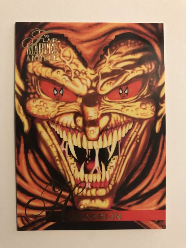 HOBGOBLIN #52 card : Marvel Annual 1995 Flair; NM/M; base, Spider-Man