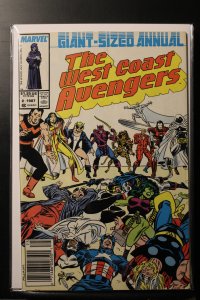West Coast Avengers Annual #2 Newsstand Edition (1987)