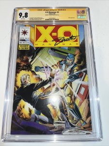 X-O Manowar (1992) # 3 (CGC 9.8 SS) Signed Jim Shooter