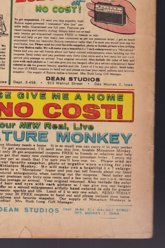 Gorgo #8 (Aug 1962) 4.0 VG Charlton Kaiju Monster Comic 