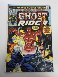 Ghost Rider #2 (1973) VG Condition stamp bc
