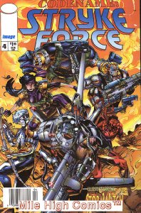 CODENAME: STRYKE FORCE (IMAGE) #4 NEWSSTAND Good Comics Book