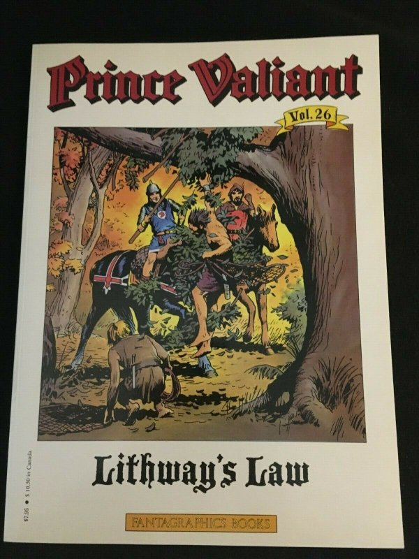 PRINCE VALIANT Vol. 26: LITHWAY'S LAW Fantagraphics Trade Paperback