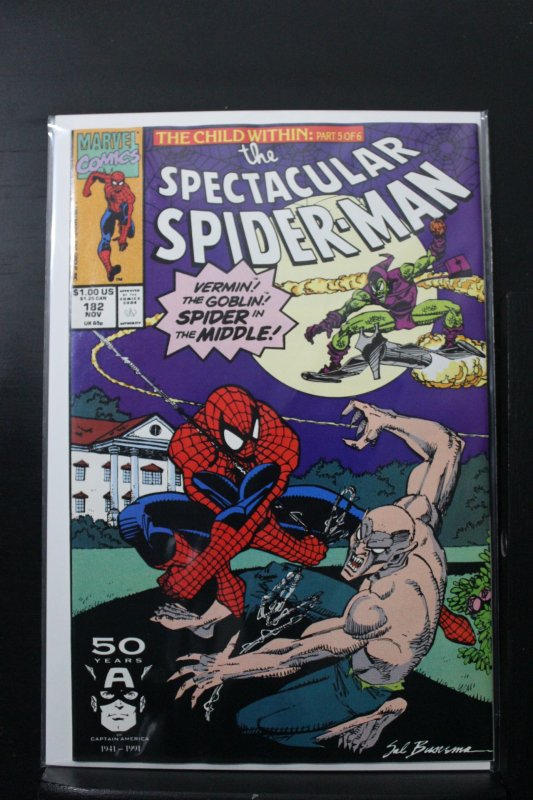 The Spectacular Spider-Man #182 Direct Edition (1991)