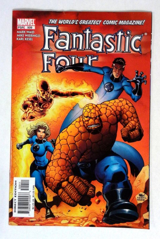 Fantastic #509 Thing Reed Richards Mark Waid Marvel (2004) VF/NM