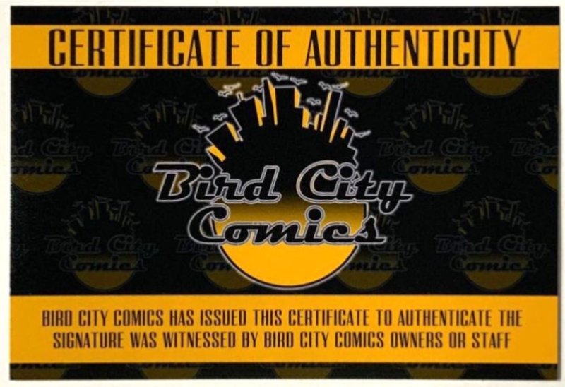 D'ORC #1 Trish Forstner Super Mario Variant SIGNED BRETT BEAN W/COA IMAGE NM.