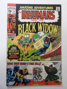 Amazing Adventures #4 (1971) VG condition moisture damage