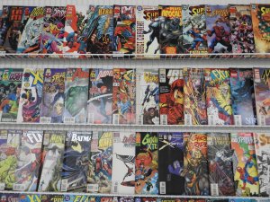 Huge Lot 190+ Comics W/ Venom, Ghost Rider, Spider-Man, Flash+ Avg Fine Cond!!