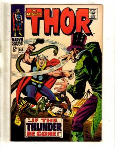 Thor # 146 VF Marvel Comic Book Odin Loki Avengers Hercules Avengers Sif FM4