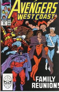 Avengers West Coast 57  9.0 (our highest grade) Last Byrne Issue