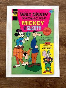 Walt Disney Showcase # 38 FN Whitman Gold Key Comic Book Mickey Sleuth 16 J859