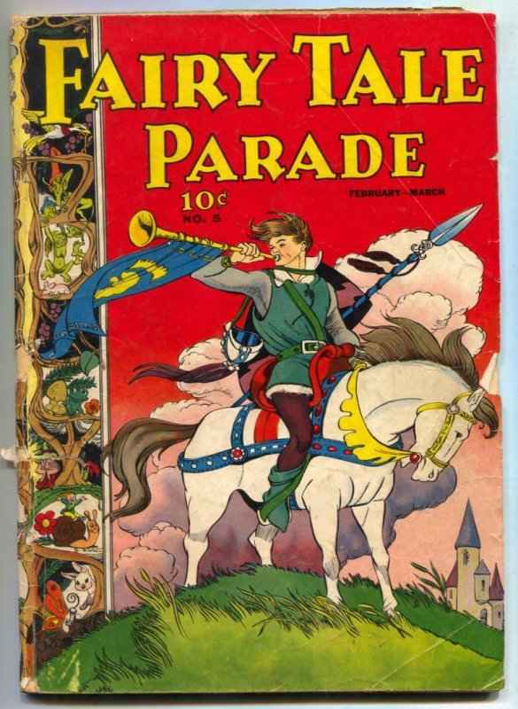 Fairy Tale Parade #5 1943- Walt Kelly- Dell Golden Age G