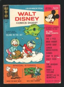 Walt Disney Comics Digest #2 1968-Carl Barks art-Dumbo-Scamp-Mickey & The Bea... 