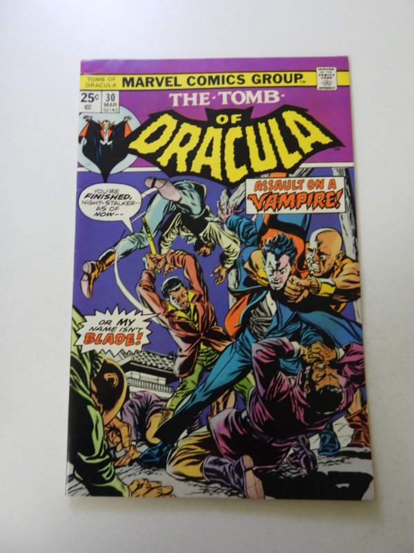 Tomb of Dracula #30 (1975) VF condition MVS intact