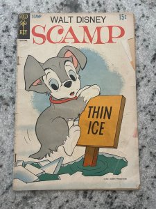 Walt Disney Scamp # 2 VG Gold Key Comic Book Mickey Donald Goofy Pluto J935