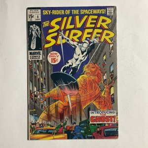 Silver Surfer 8 1969 VG/FN very good/fine 5.0 Marvel