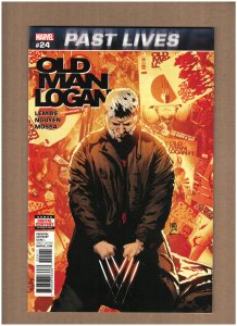 Old Man Logan #24 Marvel Comics 2017 Jeff Lemire Wolverine Past Lives NM- 9.2