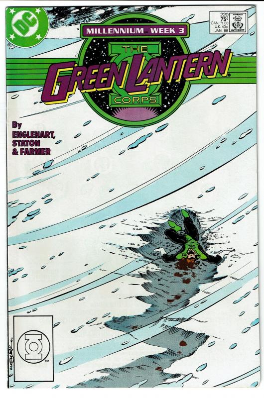 Green Lantern #220 (1st Series)   8.5 VF+