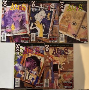 *Alias (2001, of 28) 11-19, 20vgf 10 HG bks vf/better except where noted