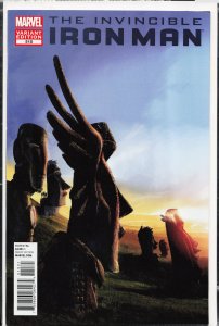 Invincible Iron Man #515 Variant Cover (2012) Iron Man