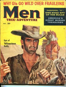 Men 10/1951-Mort Kunstler-cheesecake-pulp thrills-weird menace-VG-