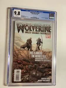 Wolverine 67 cgc 9.8 2008 old man logan Marvel 