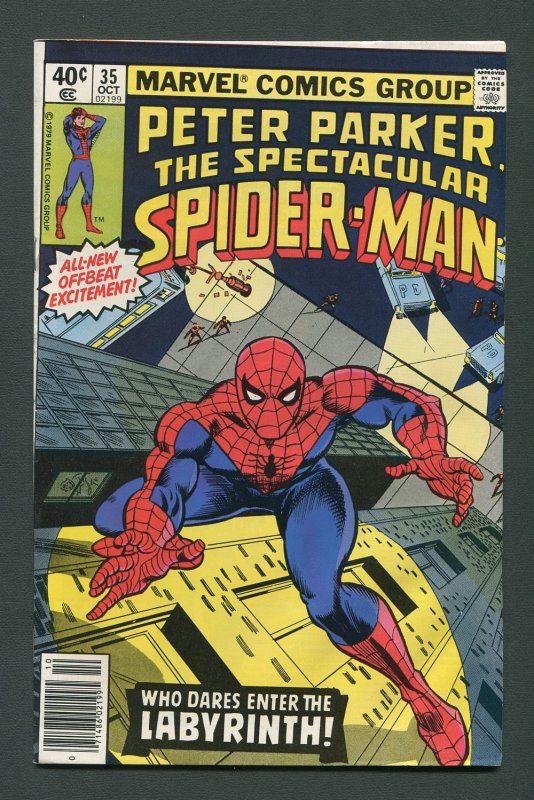 Peter Parker,Spectacular Spiderman #35 /  7.0 FN/VFN  October 1979