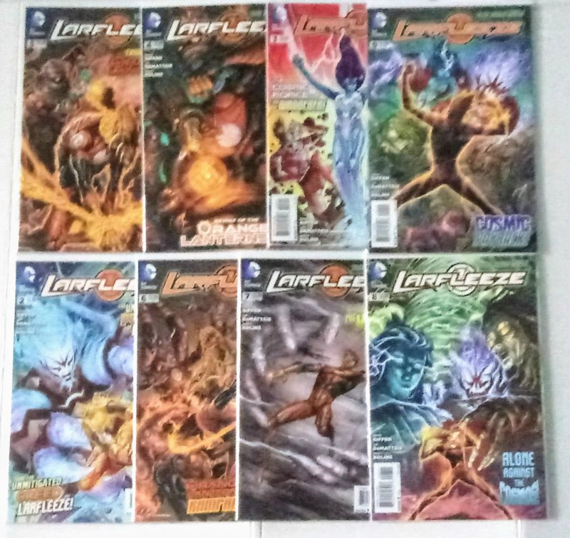 Larfleeze Comic Book Lot of (8) High Grade Copies  B-5/11