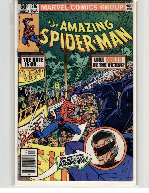 The Amazing Spider-Man #216 (1981) Spider-Man