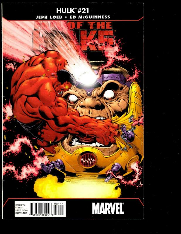 Lot of 8 Red Hulk # 20 21 22 23 24 25 26 27 J391