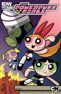 POWERPUFF GIRLS #1 (IDW Comics 2013) -- A + B + C + D VARIANT SET IDW NM.