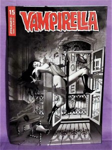 VAMPIRELLA #15 Ergun Mundoz B&W 20 Copy Incentive Variant Cover (Dynamite, 2020) 725130282132