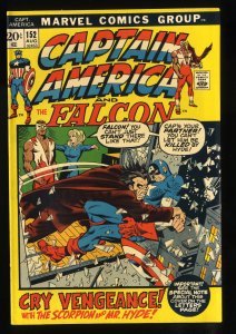 Captain America #152 VF- 7.5