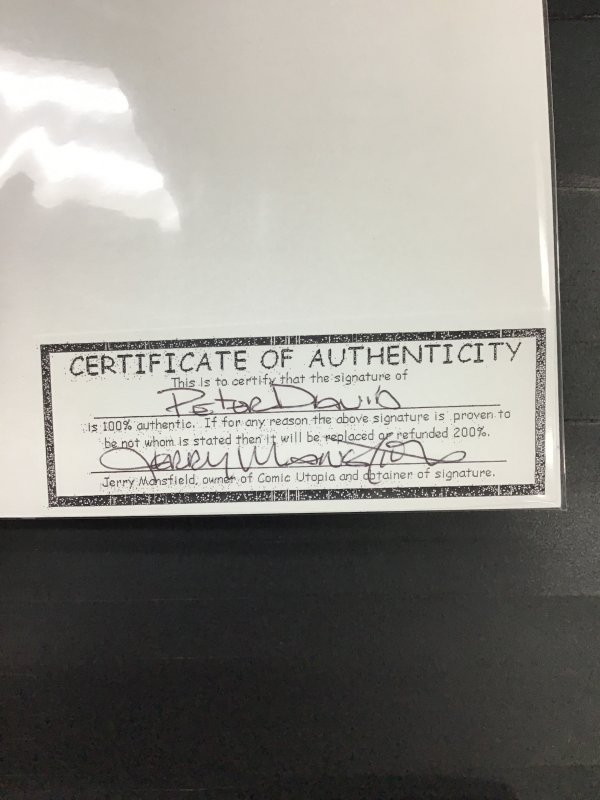 X-Factor #1 (2006) Signed by Peter David.