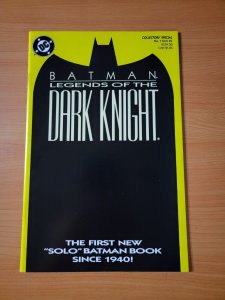 Batman Legends of the Dark Knight #1 Yellow Variant ~ NEAR MINT NM ~ 1989 DC