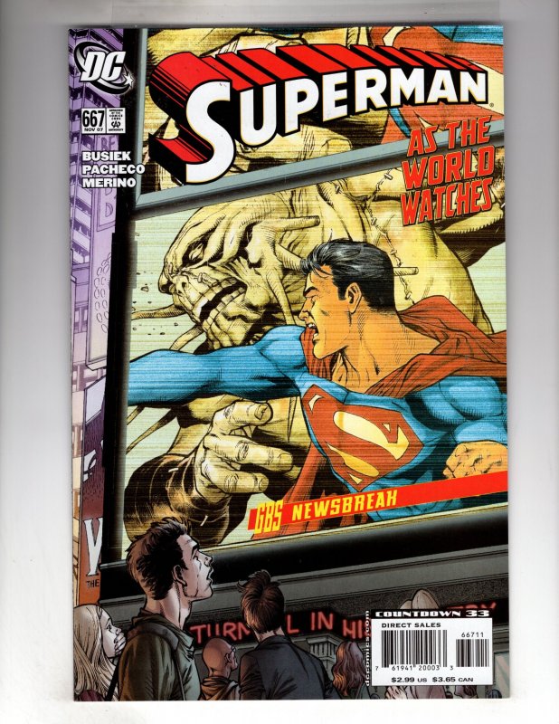 Superman #667 (2007)    / SB#4