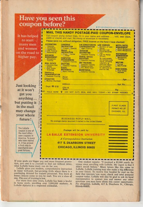 Supernatural Thrillers #3 (1973)