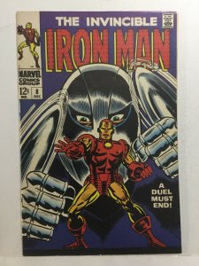Iron Man 8 Vf+ Very Fine+ 8.5 Marvel Comics