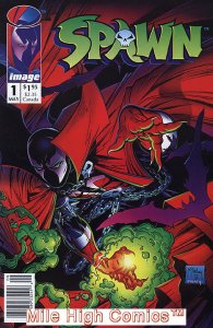 SPAWN (1992 Series) #1 NEWSSTAND Fine Comics Book