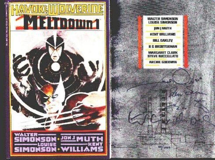 KENT WILLIAMS,JJ MUTH,SIMONSONS - SIGNED by all !! x 15