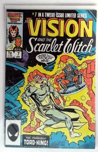 Vision and the Scarlet Witch #7 (1986) Marvel 8.5 VF+ 1st Print Comic Book