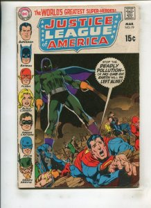 JUSTICE LEAGUE OF AMERICA #79 (3.5) 1970