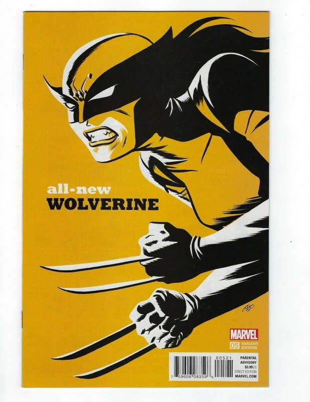 All New Wolverine # 5 Cho Variant Cover NM Marvel