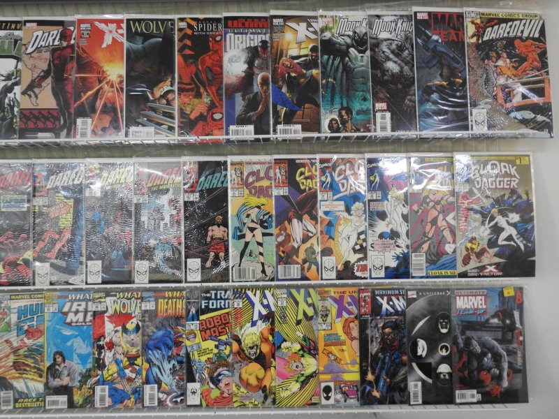 Huge Lot 160+ Comics W/ X-Men, Daredevil, Spider-Man+ Avg VF- Condition!