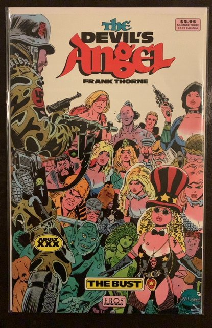 The Devil’s Angel #3 (Eros Comix) FN Frank Thorne, Adult, Sexy